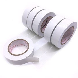 Maveek Electrical Tape 0.75 Inch 15m 6 Pack White Electrical Insulating Tape 50 Feet