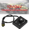 Parking Heater Control Switch,DC 12V/24V Parking Heater Knob Controller Switch
