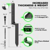 ARKSOLDIER Fence Post Repair Kit - Quick Fix Broken/Leaning 4x4/6x6