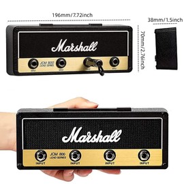 DIWAISI Marshall Key Holder JCM800 Keychain Wall Mounted Storage Key Hooks Guitar Amp Key Hooks for Musician Lovers1