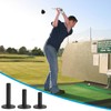 PATIKIL Rubber Golf Tees 9pcs Mixed Size Golf Practice Tees