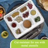 three leaf 11 Compartment Bagasse Rectangular Plate, 200 Ct. PFAS-Free,