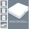 COMFORTNIGHTS, Supersoft Hypo-allergenic Microfibre Fully Encased mattress protector, Super-King