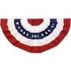 USA Bunting Embroidered 4x2ft Flag - Durable Nylon Embroidered Material