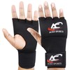 Boxing Inner Gel wraps Gloves (Small, Black)
