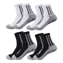 Universo en Linea Set 4 Par Calceta Media Antideslizante Tipo Trusox Deporte F