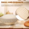 5 Inch Banneton Bread Proofing Basket Set of 6, Kikcoin