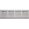 CLOPAY Garage Doors MADISON 611 WHITE Replacement Window Inserts/LONG Panel