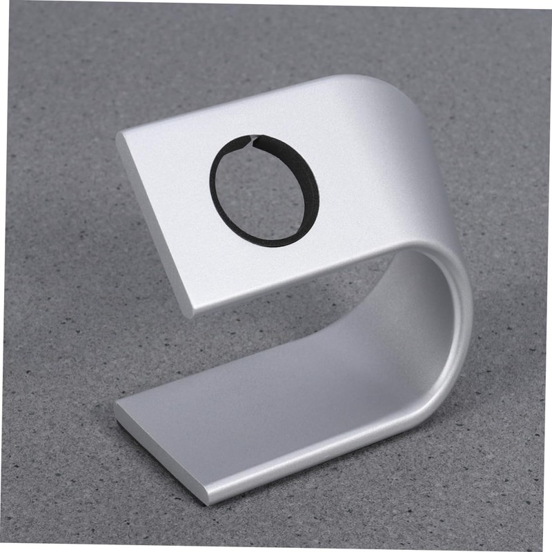 KOMBIUDA U Shaped Silver Charging Dock for Sturdy Non Slip