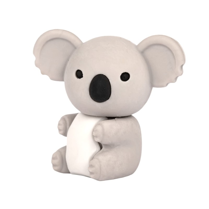 Idena 20113 Eraser in Box, 4 Animals