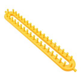 Alnicov 2 Pieces Knitting Machine, Crochet Machine, Scarf Knitting Machine for Hand Knitted Scarves for Adults (36 cm) and Children (26 cm)