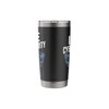 I Love Cybersecurity Tech Shield Stainless Steel Insulated Tumbler