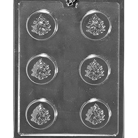Grandmama's Goodies C461 Christmas Tree Cookie Chocolate Soap Mold with Exclusive Molding Instructions