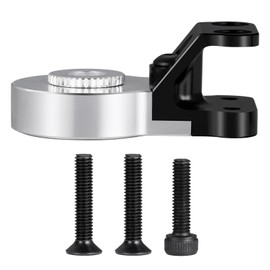 QUE-T Aluminium 6061 Servo Saver Steering w/Built-in Spring for 1:10 ARRMA Gorgon RC Car Upgrade