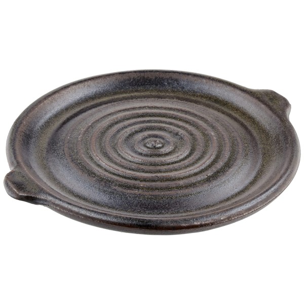 Santto 13296 Banko Ware Single Stone Pottery Plate, 6.4 inches (16.3 cm)
