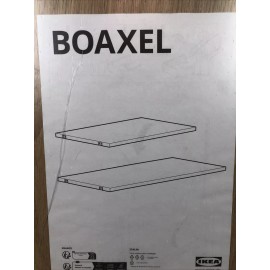 Ikea BOAXEL Shelf 23 5/8" x 15 3/4" - Oak Wood Effect - 204.487.54 - NEW