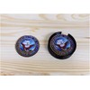 Navy Emblem Coaster set of 4 with holder