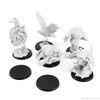 DisplayMore 100Pcs 40mm/1.57inch Plastic Model Miniature Bases,4mm/0.16 Thick Circular War