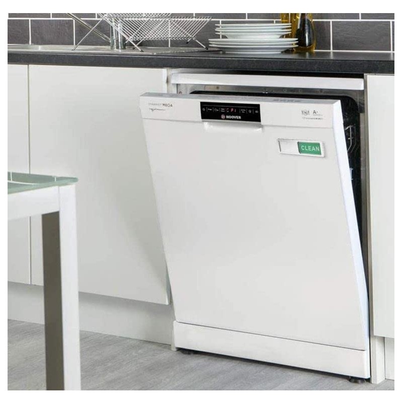 Clean Dirty Dishwasher Magnet [Choose your language] - Easy to