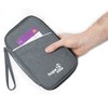Hopeville Travel Document Case with RFID Protection, High-Quality Travel Organiser