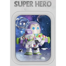 FASHION YO Buzz Water Bottle Reusable Kids 700ml PP with straw Lid BPA Free Drinking bottle(Buzz)