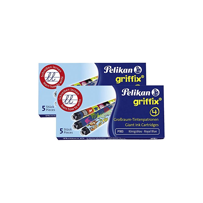 Pelikan P1R3 Griffix Refills Fountain Pen 2 Folding Boxes with