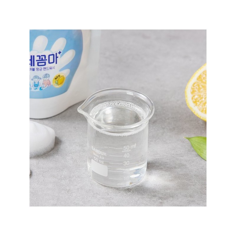 Seqqomma 세꼼마 버블항균 핸드워시 레몬 200ml(리필) Seccommar Bubble Antibacterial Hand