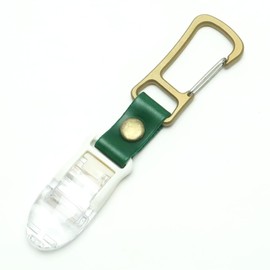 Putter Cover Holder Glove Holder Head Cover Holder Genuine Leather Golf (Green)