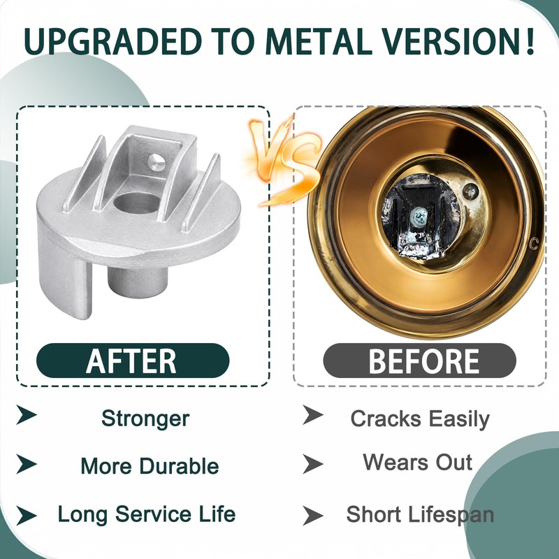 Upgrade Metal 116653 Shower Handle Adapter Kit for Moen Posi-Temp