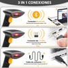 WELIKERA Escáner de Código de Barras Bluetooth, 2D 1D Lector