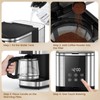 COWSAR 10-Cup Coffee Maker, 24-Hour Programmable Coffee Brewer, Keep Warm,