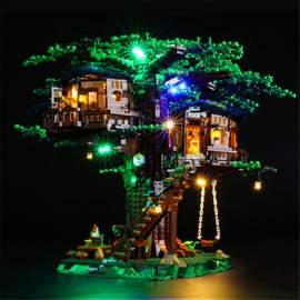 Lightailing Light Set for Tree House (NOT Included The Model) Building Blocks Model - Led Light kit Compatible with 21318