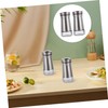 Alipis 2Pcs Portable Spice Dispenser with Transparent Base for Kitchen