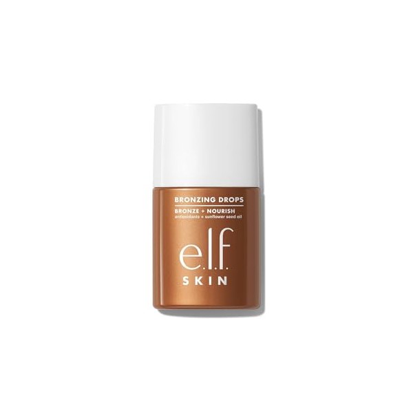 e.l.f. e.l.f. SKIN Bronzing Drops, liquid bronzer for face and