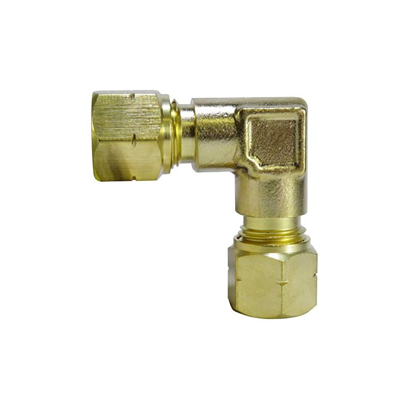 Flowbal RLW-10 Copper Tube Ring Joint Double Ended Elbow 3/8x10mm
