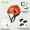Kask Superplasma ORANGE HELMET with 10 Ventilation Slots, Ratchet Closure,