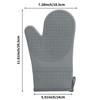 Hovico Silicone Oven Mitts, Heat Resistant 500F Kitchen Mitts 2PCS,