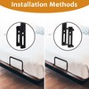 SlideStopper Gripper - Non Slip Mattress Holder for Metal Bed