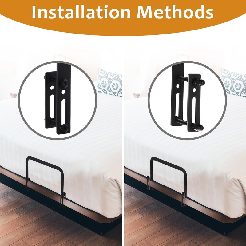 SlideStopper Gripper - Non Slip Mattress Holder for Metal Bed