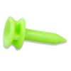 Zivisk Golf Tees Plastic 25MM 100 Count Green Golf Tees