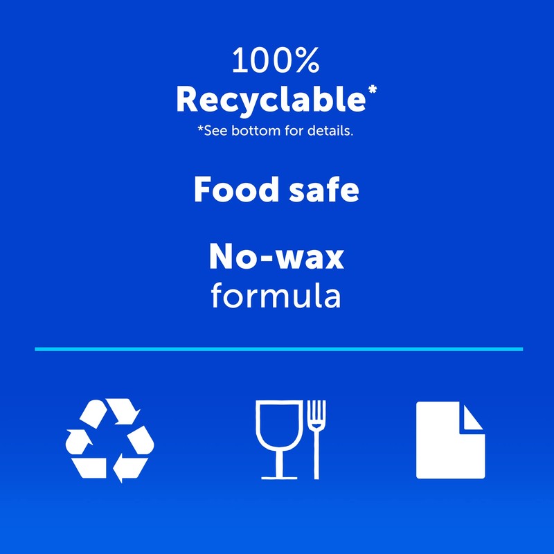 Ziploc Paper Sandwich and Snack Bags, Recyclable & Sealable with