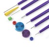 YURROAD Quilling Tool 6pcs Quilling Slotted Pen Multifunctional Quilling Tools