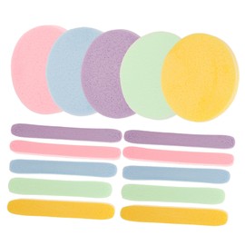 Vaguelly 60 Pack Compressed Facial Sponges Portable Quick Absorption Face Cleansing for Skincare
