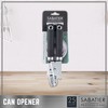 Sabatier Professional Stainless Steel Tin Can Opener - Easy, Comfortable
