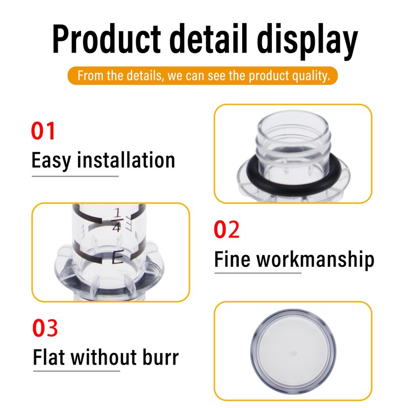 xyocx 10159 Replacement Gauge Vial & Gasket Scully Gauge Crystal