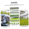 iplusmile Greenhouse Thermometer Indoor Hygrometer for Maximum Minimum Temperature Monitoring