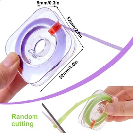 3 Rolls of Tooth Sandpaper, 20 μm, 30 μm, 50 μm, 6 m/Rolls Dental Polishing Strips, Dental Sanding Strips, Dental Sandpaper for Interdental Resin Tooth Polishing Interdental Sanding Tool