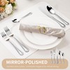 Heavy Duty Silverware Set for 12, 18/10 Stainless Steel, 60