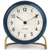 Arne Jacobsen - Station Alarm Clock - Petrol Blue