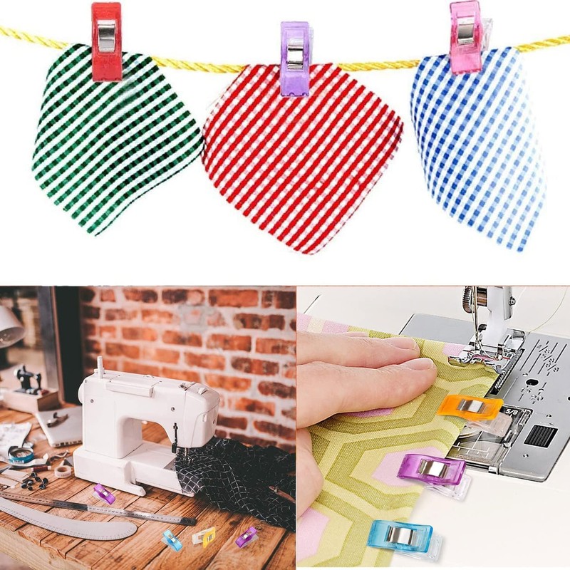 100 Pcs Sewing Clips, Clips for Sewing Wonder Clips Quilting